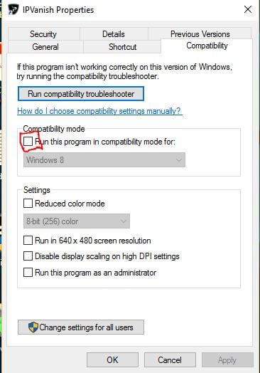 install older software in newer version of windows 8 10