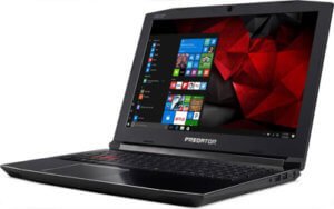 Acer Predator Helios 300 gaming laptop series. Best Laptop Under 80000 in India