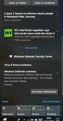 Disable Windows 10 Notifications