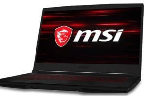MSI Gaming 15.6-inch Gaming FHD GF63 8RC. Best laptop under 80000