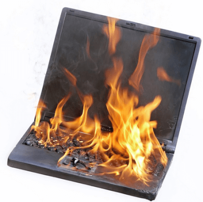 Don't treat your laptop like this. Prevent laptop from overheating by following these simple ways.
