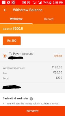 How to withdraw money from Rozdhan App?