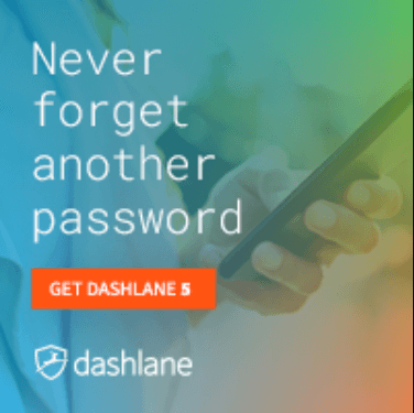 Dashlane Password Manager.